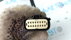 Дзеркало бічне праве у зборі Ford Fusion mk5 19-20 12 пінів, поворотник, підігрів, підсвічування, BSM, біле, подряпина