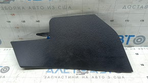 Накладка центральной консоли передняя нижняя левая Toyota Rav4 19-25 черная, царапина, потерта