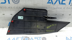 Накладка центральной консоли передняя нижняя левая Toyota Rav4 19-25 черная, царапина, потерта
