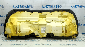 Подушка заднього ряду сидінь Ford Fusion mk5 17-20 шкіра чорна, перфорація, Titanium, під хімчистку