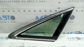 Форточка глухое стекло задняя правая Audi A6 C8 19-25 с хром молдингом