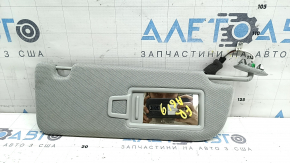 Козирок правий Audi A6 C8 19-23 під підсвічування, сірий, без гачка