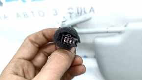 Козирок правий Audi A6 C8 19-23 під підсвічування, сірий, без гачка