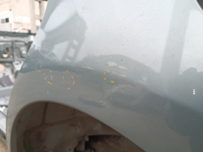 Четверть крыло задняя левая Toyota Prius V 12-17 на кузове, зеленая, тычки