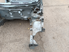 Чверть передня ліва Toyota Prius V 12-17 на кузові, зелена