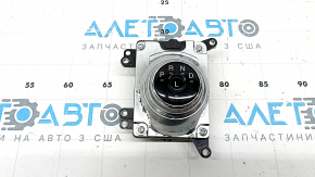 Шайба перемикання передач Ford Fusion mk5 17-20 hybrid, plug-in, подряпини, поліз хром