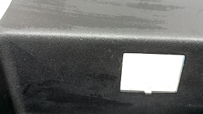 Накладка центральной консоли передняя Ford Fusion mk5 17-20 черная, под прикуриватель, с подсветкой, царапины
