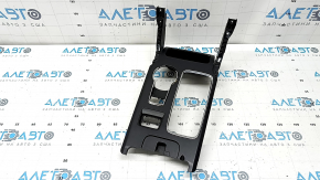 Накладка центральной консоли Ford Fusion mk5 17-20 в сборе, царапины