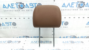 Підголівник передній правий Audi A6 C8 19-25 шкіра світло-коричнева, під хімчистку