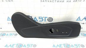 Накладка управления пассажирским сиденьем Ford Fusion mk5 17-20 черная, потерта