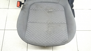Сидіння водійське Ford Escape MK4 21-22 без airbag, механічне, з підігрівом, сіра тканина з чорним, під хімчистку, дефект тканини
