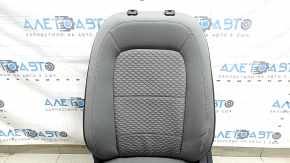 Сидіння водійське Ford Escape MK4 21-22 без airbag, механічне, з підігрівом, сіра тканина з чорним, під хімчистку, дефект тканини