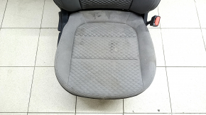 Сидіння пасажирське Ford Escape MK4 21-22 без airbag, механічне, з підігрівом, сіра тканина з чорним, під хімчистку