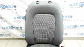 Сидіння пасажирське Ford Escape MK4 21-22 без airbag, механічне, з підігрівом, сіра тканина з чорним, під хімчистку