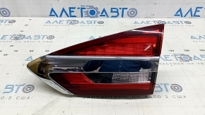 Ліхтар внутрішній кришка багажника правий Ford Fusion mk5 19-20 галоген+LED з хромом level 3, подряпина
