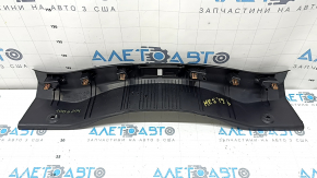Накладка проема багажника Ford Fusion mk5 17-20 черная, царапины
