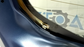 Дверь багажника голая со стеклом Mazda CX-5 17-25 электро, тонировка, синий 45B, тычки, коррозия