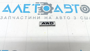 Емблема напис AWD дверцята багажника Mazda CX-5 22-25 тип 1, полізла фарба