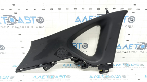 Накладка задньої стійки верхня ліва Mazda CX-5 17-25 під динамік BOSE, чорна, подряпини