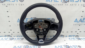 Руль голый Ford Escape MK4 20-22 кожа, подогрев, без кнопок, царапины, потерт