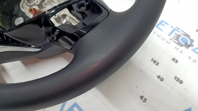 Руль голый Ford Escape MK4 20-22 кожа, подогрев, без кнопок, царапины, потерт