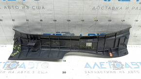 Накладка порога ззаду ліва Toyota Rav4 19-25 hybrid чорна, подряпини