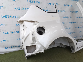 Чверть крило задня права Ford C-max MK2 13-18 відпиляна з центральною стійкою, біла, тички