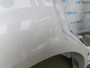 Чверть крило задня права Ford C-max MK2 13-18 відпиляна з центральною стійкою, біла, тички