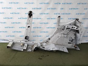 Чверть крило задня права Ford C-max MK2 13-18 відпиляна з центральною стійкою, біла, тички