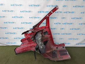 Чверть передня права Ford C-max MK2 13-18 відпилена, червона