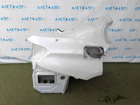 Чверть крило задня права BMW 3 F30 12-18 відпиляна, без заходу сонця, біла