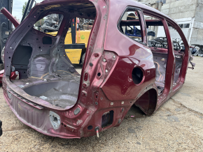 Чверть крило задня права Subaru Forester 19-24 SK на кузові, червона, корозія, вм'ятинки, тички