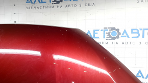Капот голый Lincoln MKZ 17-20 алюминий, красный RR, сколы