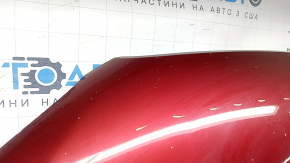 Капот голый Lincoln MKZ 17-20 алюминий, красный RR, сколы