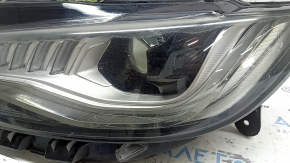 Фара передня ліва в зборі Lincoln MKZ 17-19 level 7, LED тип 2, відколи, під полірування, подряпини