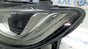 Фара передня ліва в зборі Lincoln MKZ 17-19 level 7, LED тип 2, відколи, під полірування, подряпини