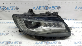 Фара передня права в зборі Lincoln MKZ 17-19 level 7, LED, тип 2, відколи, під полірування, подряпини