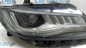 Фара передня права в зборі Lincoln MKZ 17-19 level 7, LED, тип 2, відколи, під полірування, подряпини