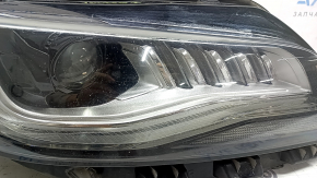 Фара передня права в зборі Lincoln MKZ 17-19 level 7, LED, тип 2, відколи, під полірування, подряпини