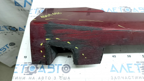 Порог правый Lincoln MKZ 13-20 красный RR, затерт, трещины, царапины