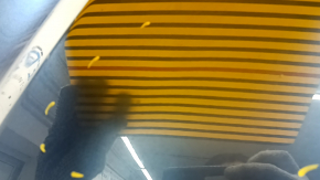 Капот голый Mazda CX-5 17-25 сталь, синий 45B, в пленке, вмятины, тычка, отклеился усилитель