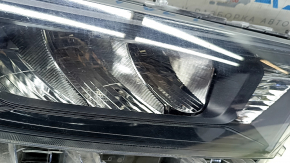 Фара передняя правая Toyota Rav4 19-24 отражатель, черная, USA built царапины