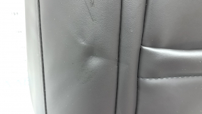 Обшивка спинки сидіння водія Mazda CX-5 17-23 шкіра коричнева, підігрів, з вентилятором обдування, перфорація, потерто, подряпини, прим'ято