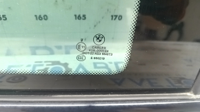 Квапка глухе скло задня права BMW X3 F25 11-17 тонування, чорний глянець
