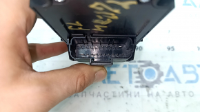 Управление водительским сиденьем Lincoln MKZ 17-20 с поясничным подпором, с кнопками черные с хром