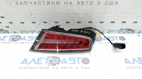 Фонарь внешний крыло правый Lincoln MKZ 13-20 скол, отклеилось стекло, царапины на стекле, облез отражатель