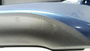 Губа переднего бампера Mazda CX-5 22-25 синяя, царапины