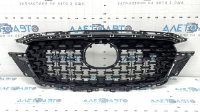 Грати радіатора grill Mazda CX-5 22-25 Black під радар