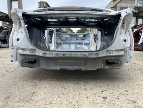 Задня панель Ford Fusion MK5 13-20 на кузові, біла