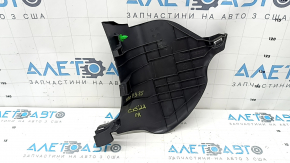 Накладка передней стойки нижняя правая Mazda CX-5 17-25 черная, царапины
